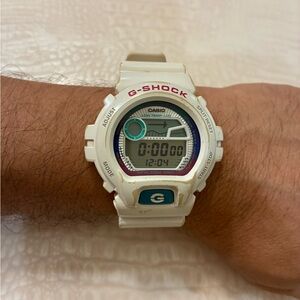 Casio G-Shock White vintage G lide  Watch